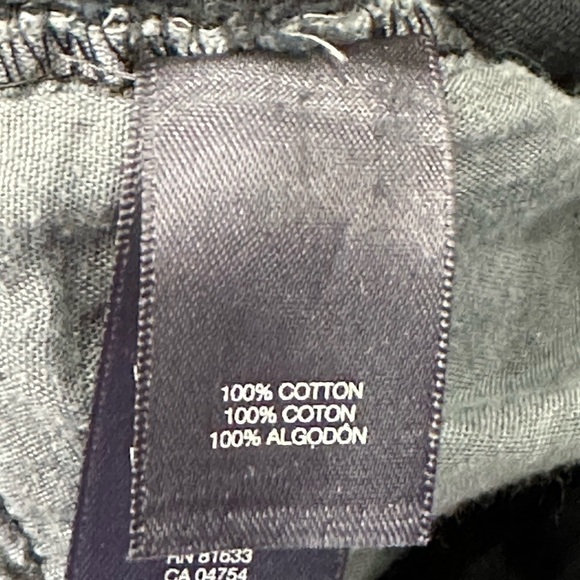 Men's Kenneth Cole Reaction Jeans 30 x 30 Black Silm Straight Low Rise Denim NWT - Picture 12 of 12